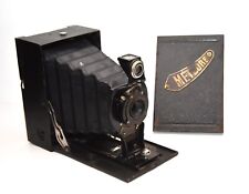 Rare appareil photo KODAK n°2 folding Film Pack Hawk Eye publicitaire METEORE