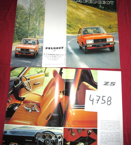 4758 catalogue peugeot - /,