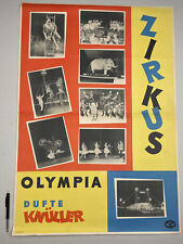 Affiche cirque,Vintage Zirkus