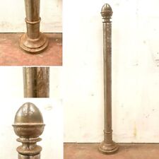 Balustre de départ d'escalier en fer poli