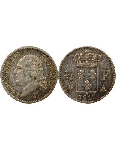 France louis xviii 4 franc - xviii,