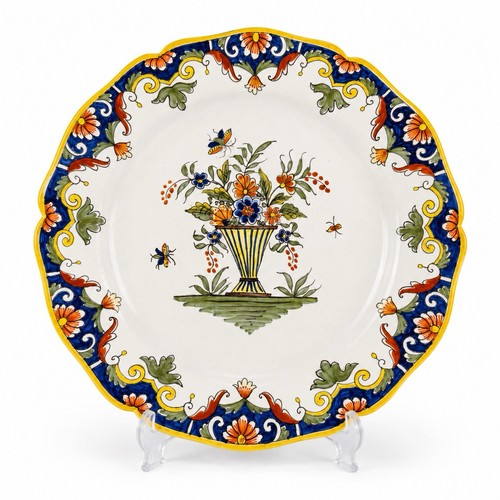 Assiette décorative - , en