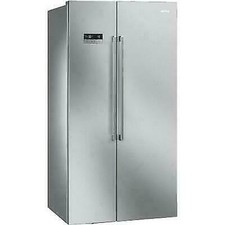 Smeg Sbs63Xdf Réfrigérateur Side By Side Éclairage Led Classe A+ No Frost Inox