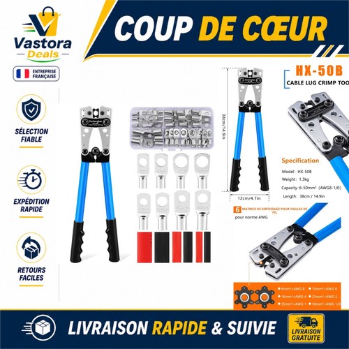 Pince sertir pour câble de - pince,