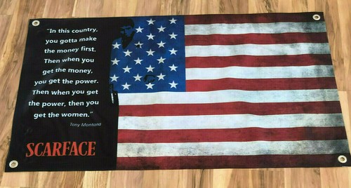 Scarface striscione spesso - striscione,