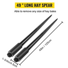 Fourche À Foin Nut Bale Spike