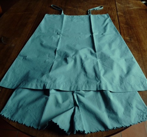 Chemise bretelle culotte