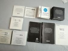 Précautions d'emploi informations et Wi-Fi pour Nintendo DS 3DS Gamecube Wii