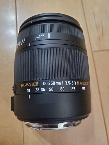 Objectif zoom sigma 250 - objectif,