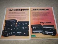Sansui Ad, 1977, AU-20000