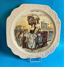 Assiette Décorative - Cries of London, Fraises Écarlates - Crown Devon Fielding