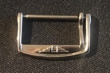 BOUCLE ARDILLON LONGINES EN ACIER DORE 18 MM (NEUVE)