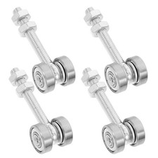  4 Pcs Poulie De Porte