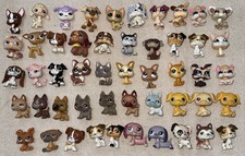 Gros lot de LPS Littlest  Petshop Chiens 50 figurines