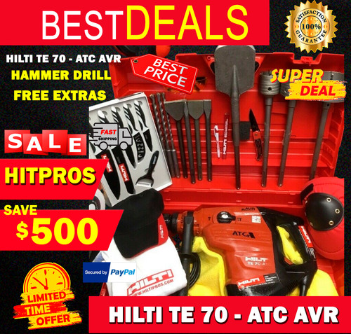 Hilti atc avr preowned - te, avr,