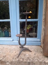 Bougeoir Chandelier Fer Forgé