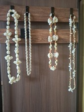 LOT DE 4 Colliers Coquillages Vintage.