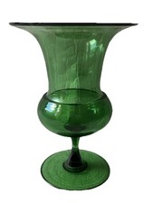 Vase Médicis Ancien en Verre Soufflé France XX ème Antique Blown-Glass Vase