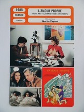 CARTE FICHE CINEMA 1985