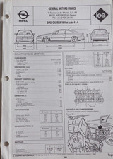 Fiche technique automobile