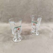 Lot de 2 Verres à Irish Coffee whisky Jameson Made in France Vintage 1980