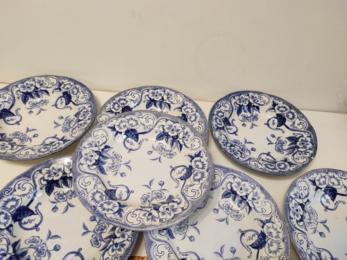 Assiettes creuses flora - 7,