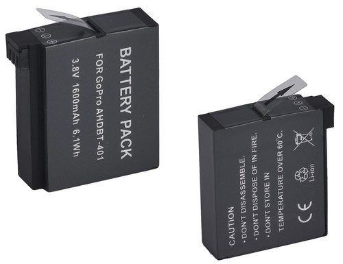 Batterie pour gopro hero - pour,