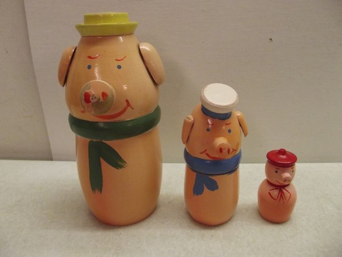 Vintage polish wood little - 3,