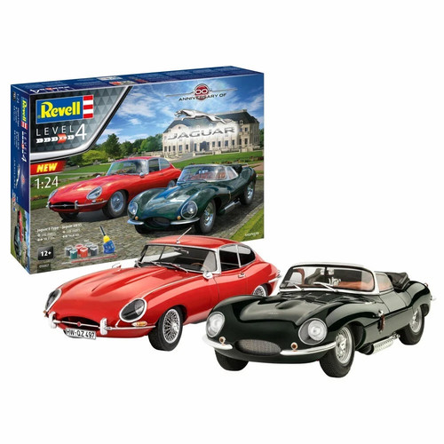 Revell coffret jaguar type e - -,