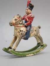 QUIRALU OFFICIER FANFAN SUR CHEVAL A BASCULE