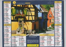 CALENDRIER ALMANACH PTT 2007