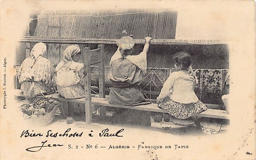 Algérie fabrique tapis - algérie,