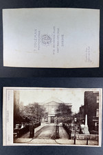 Angleterre, London, New Park Street Chapel, Photo. T. Coleman Vintage cdv albume