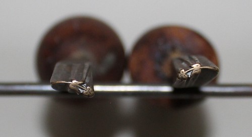 Pair 17th century bronze - of,