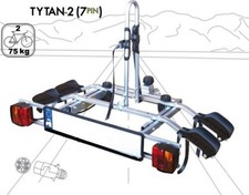 Super Offre ! Support De Vélo Titan 2 Sur Attelage 7 Broches (Capacité 75kg)