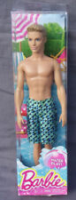Barbie KEN WATER PLAY plage maillot de bain piscine été 2014 Mattel CFF16 BOITE