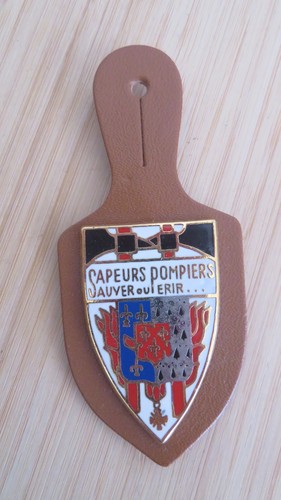 Insigne sapeurs pompiers
