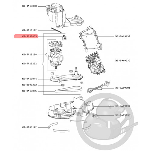 Carte électronique moteur