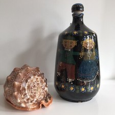 Bouteille en céramique de