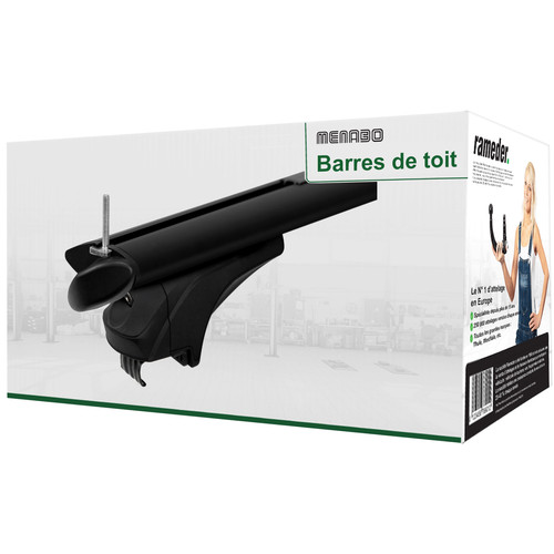 Barres toit aluminium pour - de,