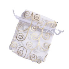 100 Pcs Pochon Bijoux