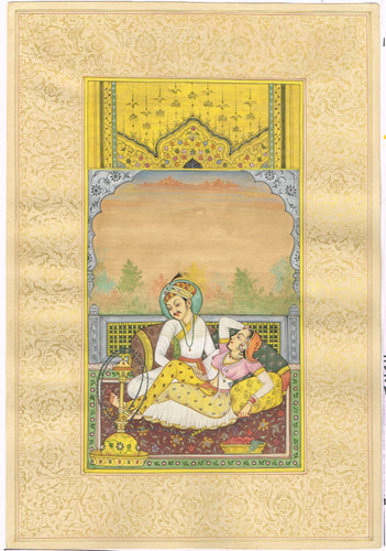 Moghol peinture miniature - moghol, de