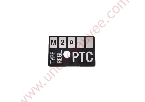 Plaque identification bloc - identification,