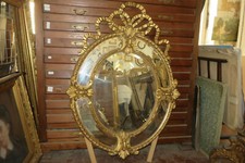 Grand Miroir Ovale, Avec