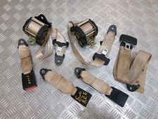 Jeu 3 ceintures sécurité arrière beige - Peugeot 206 3/5p. - Roland Garros