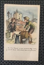 illustrateur POULBOT - On l'a trouvé ce qui puait chez nous, y avait deux rats