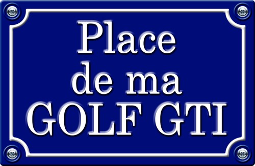 Place golf gti 29cm - de,
