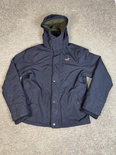Hollister jacket mens blue - hollister,