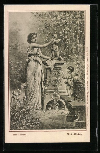 Carte postale artiste hans - postale,