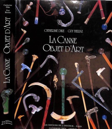 Canne objet art - objet, d'art"